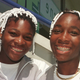 Of course, Venus (right) and Serena (left) have been playing tennis together their whole lives.